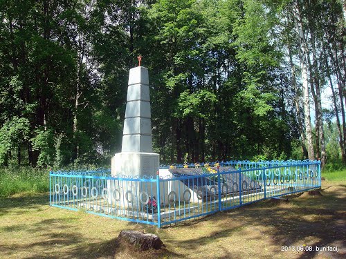 Mass Grave Soviet Soldiers Leonovo #1