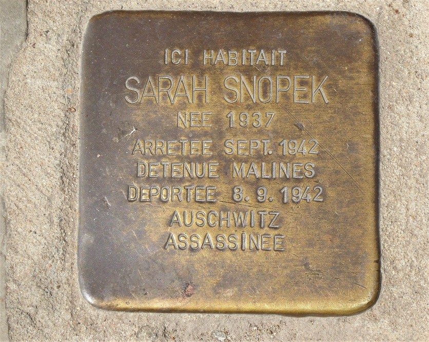 Stolpersteine Huidevettersstraat 141 #4