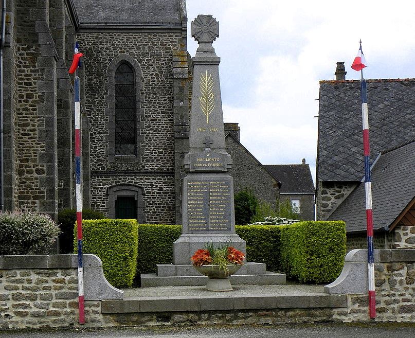 Oorlogsmonument Saint-Mars-sur-Colmont #1