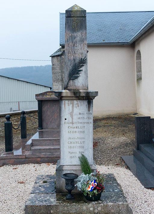 Monument Eerste Wereldoorlog Boussey