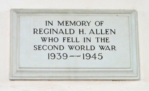 War Memorial Great Wenham Church