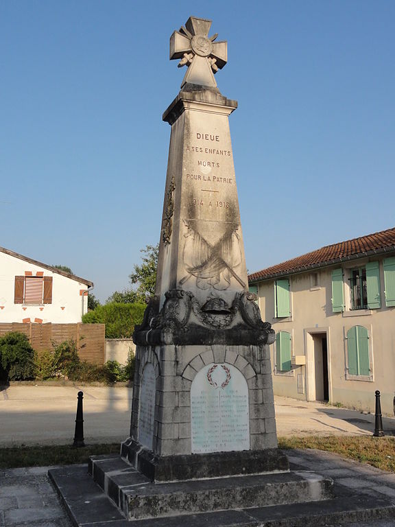 Oorlogsmonument Dieue-sur-Meuse