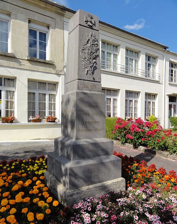 Monument Eerste Wereldoorlog Osly-Courtil #1