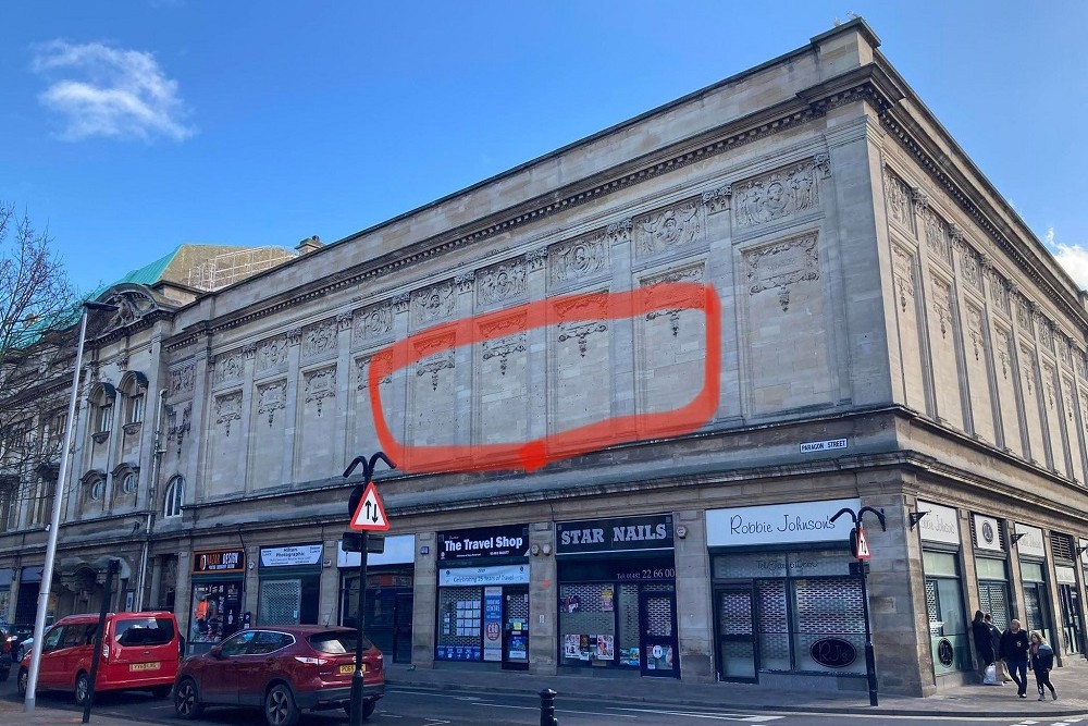 Shrapnel Damage Hull City Hall #1