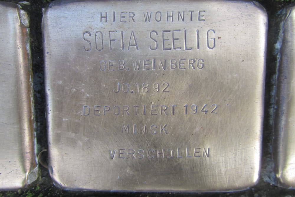 Stolpersteine Hardefuststrae 3 #4