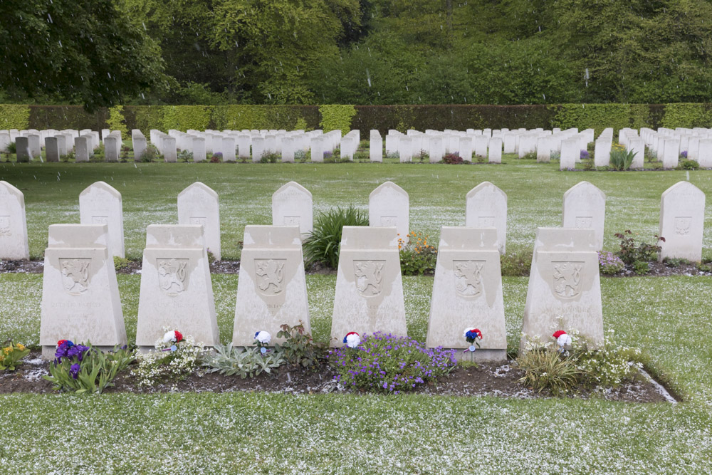 Czechoslovak War Graves Reichswald Forest Cemetery