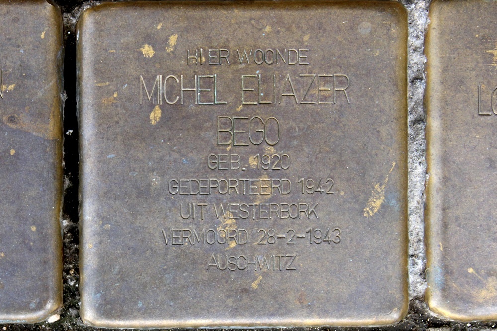 Stolpersteine Oudemansstraat 376 #3