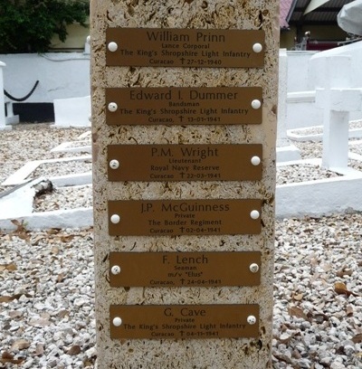 Monument Oorlogsgraven van het Gemenebest Curaçao en Aruba #4