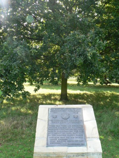 Herdenkingsbomen Danson Park