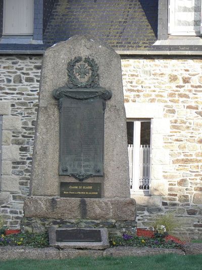 Oorlogsmonument La Roche-Derrien