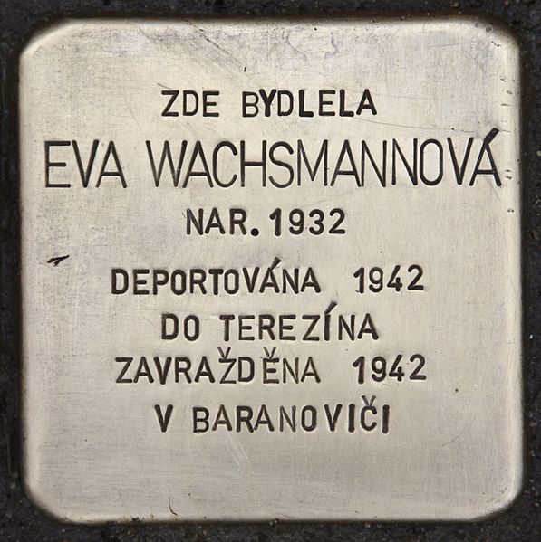 Stolpersteine Cyrilometodějsk nm. 251/3 #3