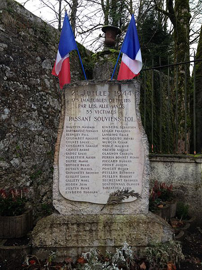 Monument Bloedbad van Dortan