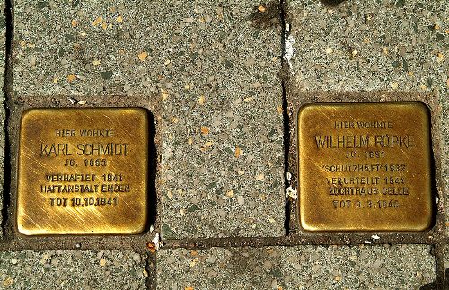 Stolpersteine Steintorfeldstrae 1