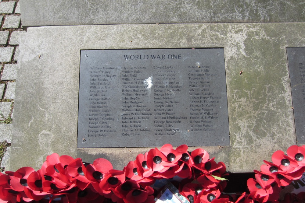 Oorlogsmonument West Auckland #3