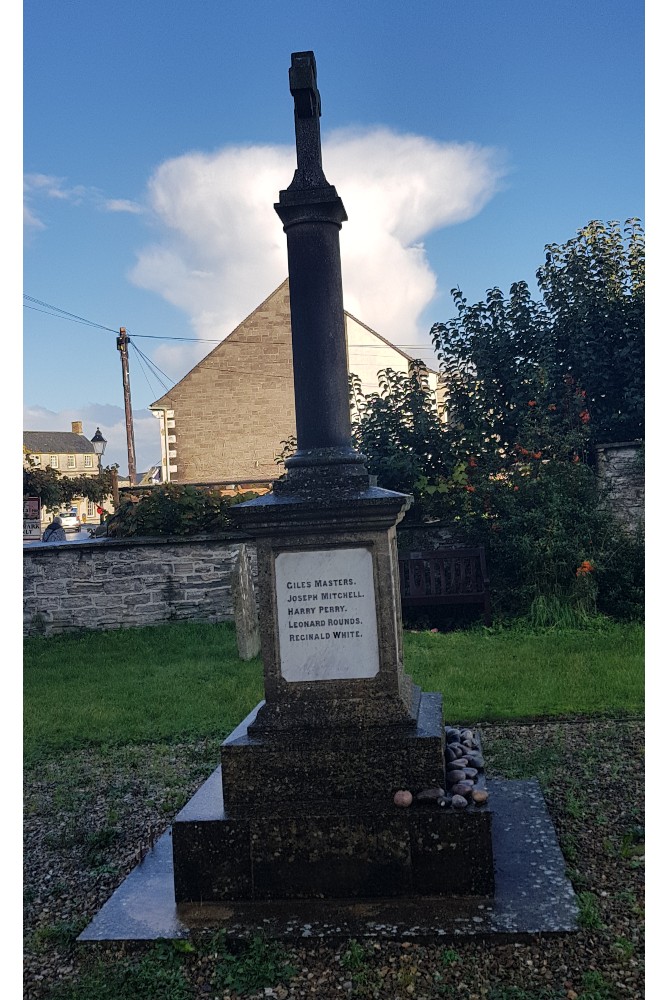 Oorlogsmonument Ilchester #3