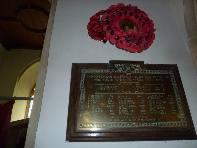War Memorial St. Thomas à Becket Church #1