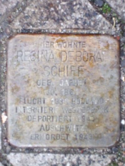 Stolperstein Parkstraße 31 #1