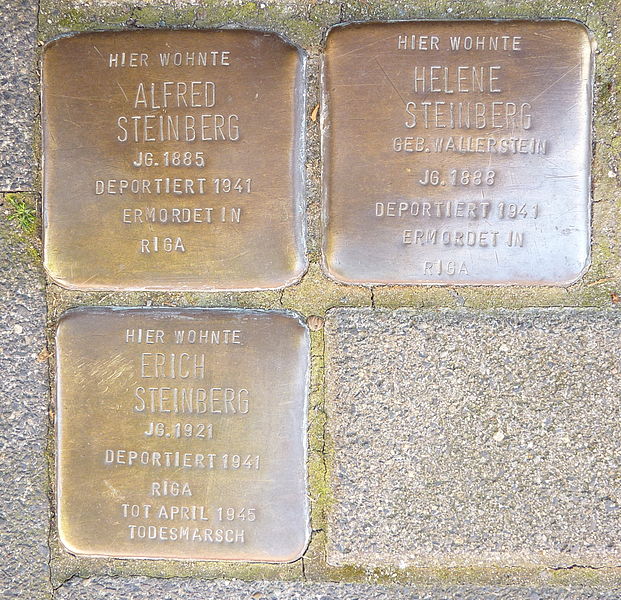 Stolpersteine Augustastrae 4