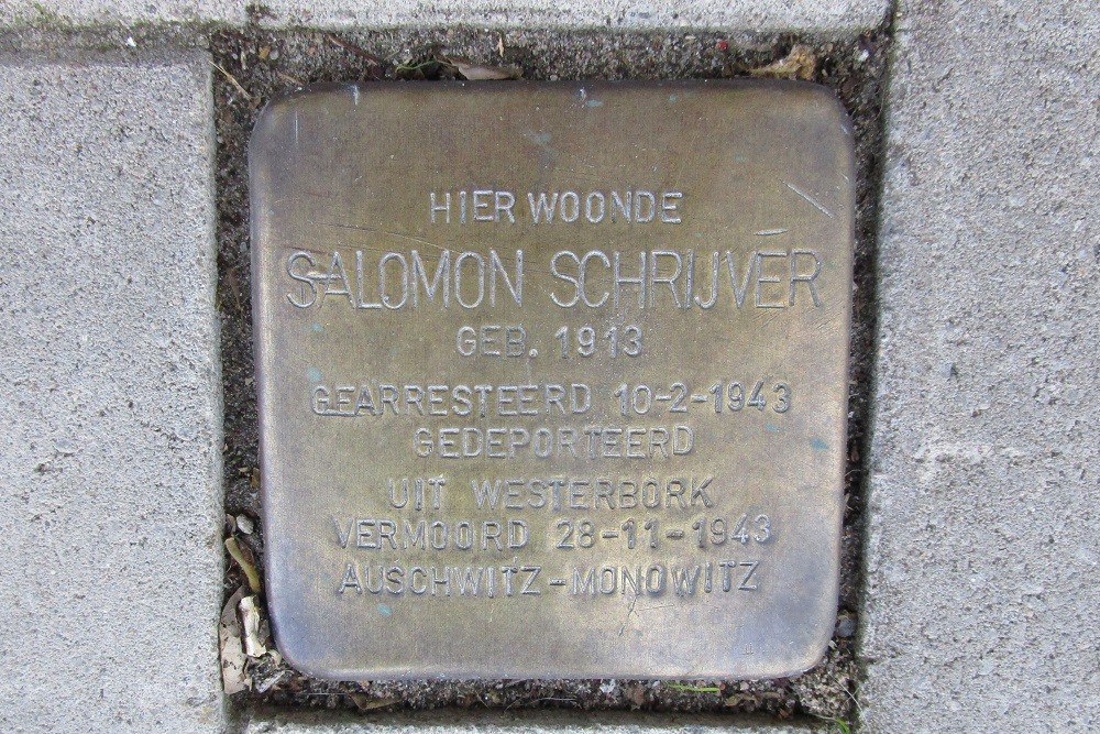 Stolperstein Plantage Parklaan 30 #1