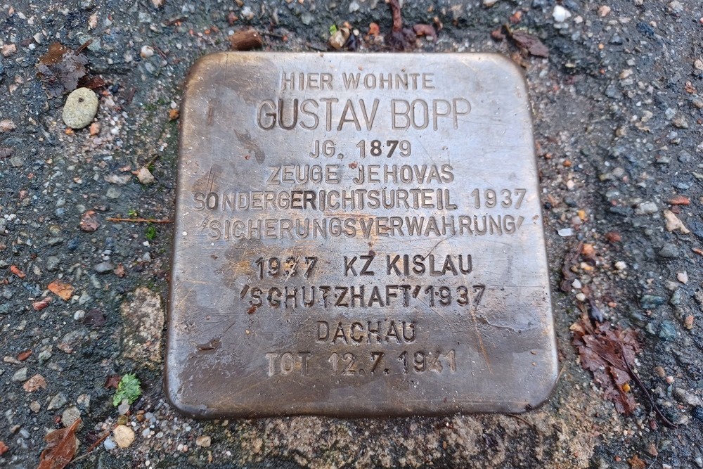 Stolperstein Zähringerstraße 25