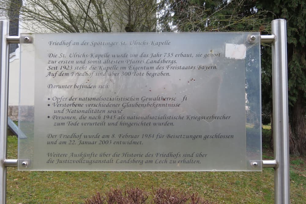 Graven Duitse Oorlogsmisdadigers (Spttinger Friedhof) #2