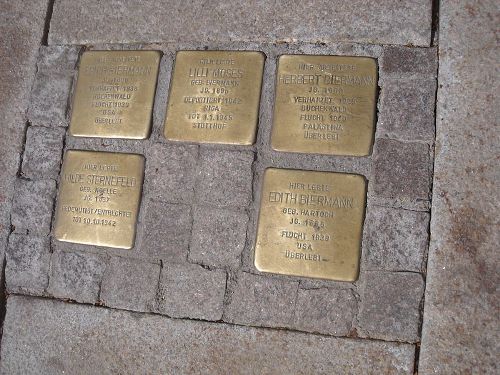 Stolpersteine Johannisplatz 7-8 #1