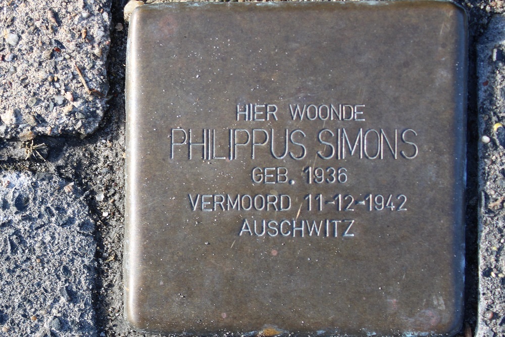 Stolpersteine Lutherse Kerkstraat 82 #4