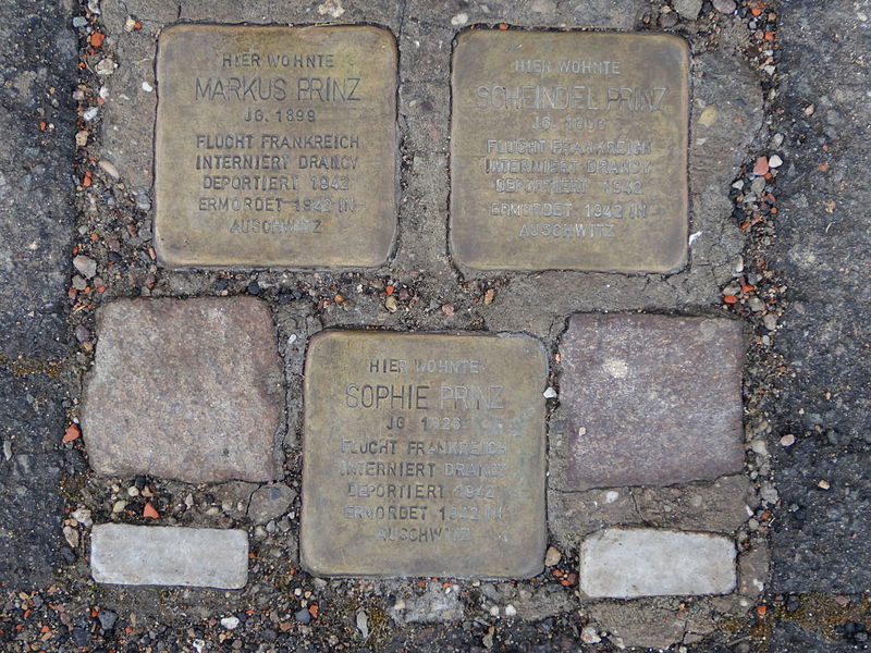Stolpersteine Mohrenstraße 2