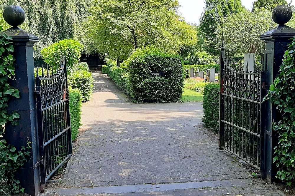 Commemoration Stone (Former Grave) H.A. (Henk) Touw  St. Martinus Princenhage