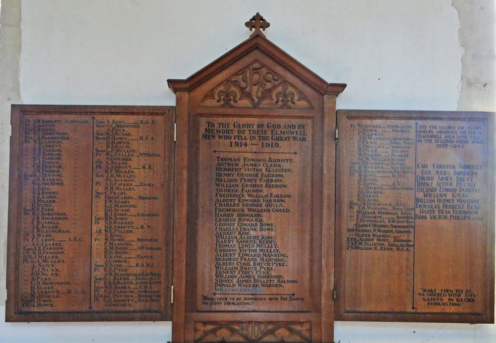 War Memorial Elmswell