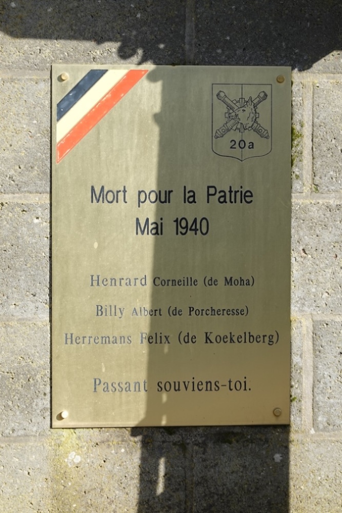 Memorial Killed Belgian Soldiers May 1940 #3