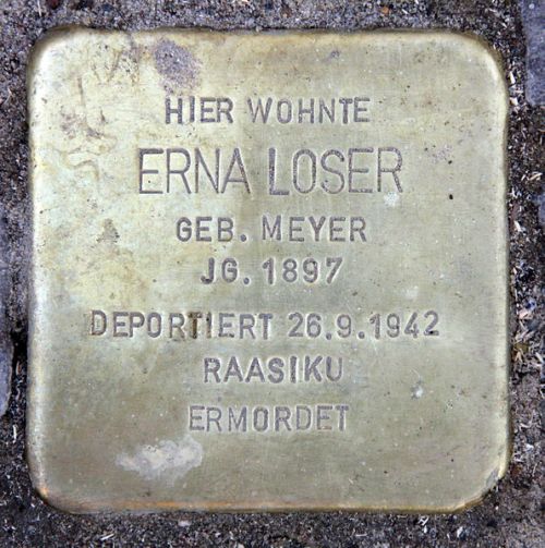 Stolpersteine Hektorstrae 4