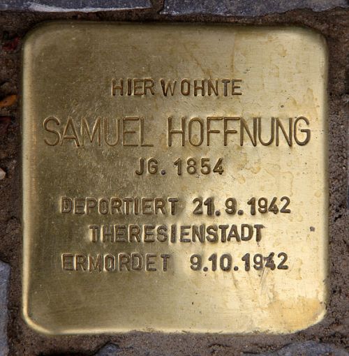 Stumbling Stones Westfälische Straße 59 #3