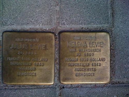 Stolpersteine Gneisenaustraße 5 #3