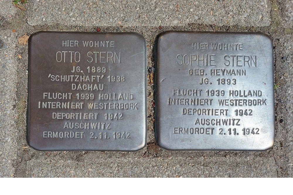 Stolpersteine Mhlenstrae 44