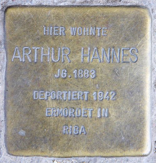 Stolpersteine Schönwalder Straße 13