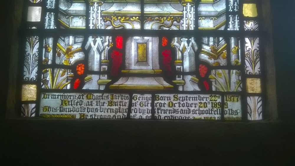 Remembrance Window Charles Jarvis Genge #1