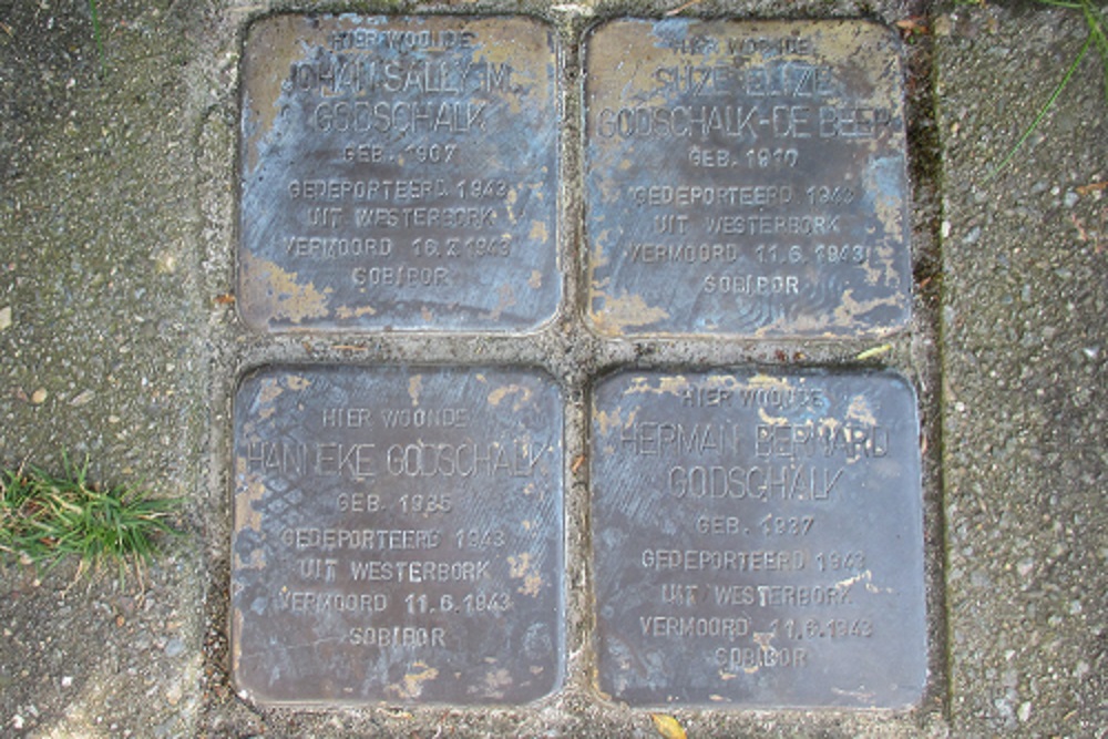 Stolpersteine Bosstraat 25 #1