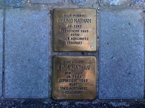 Stolpersteine Saling 20-22