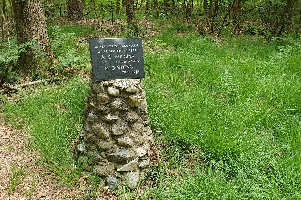 Resistance Monument Heukersbosje Zeijerveen