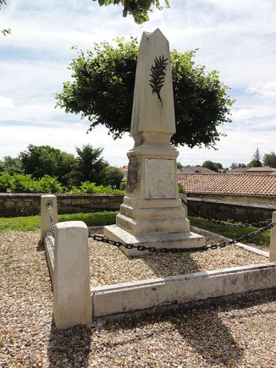 War Memorial Belluire #1