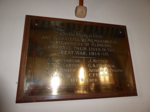 War Memorial St. Bartholomew Church #1
