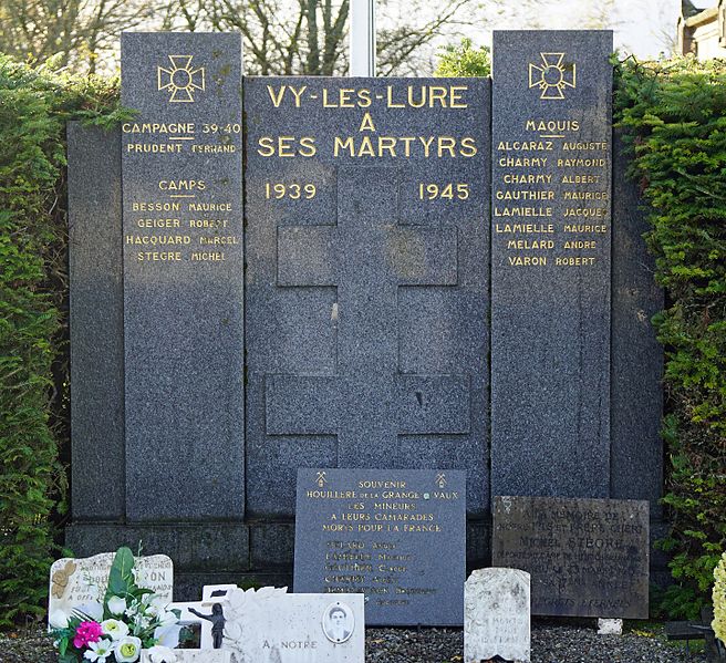 World War II Memorial Vy-lès-Lure #1
