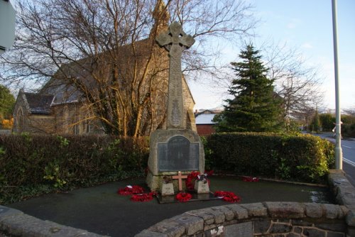 Oorlogsmonument Llanwnog #1