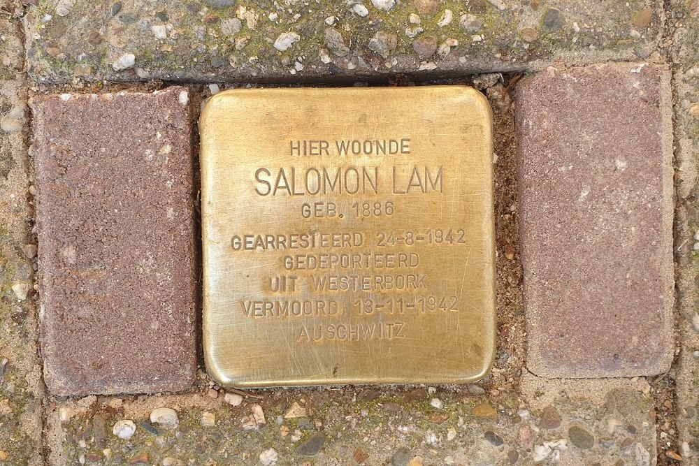 Stolperstein Nieuwe Achtergracht 107 hs