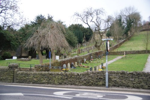 Oorlogsgraven van het Gemenebest Hayfield Church Cemetery #1