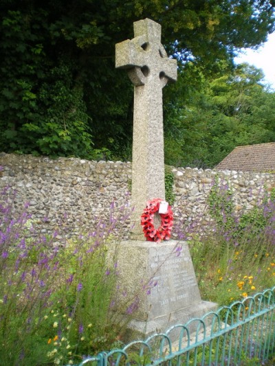 Oorlogsmonument Stiffkey #1