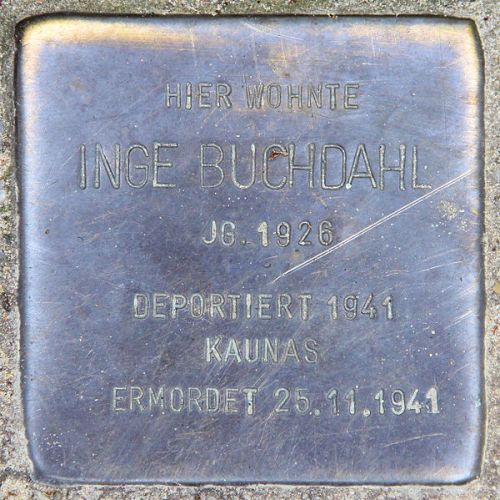 Stolpersteine Waitzstrae 10