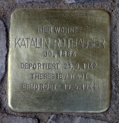Stumbling Stones Konstanzer Straße 11 #1