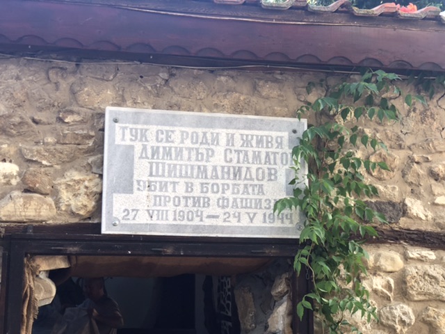 Monument voor Dimitar Stanato Shishmanidov